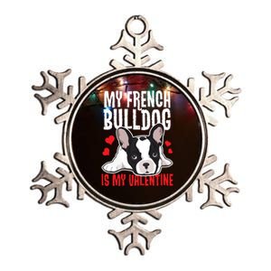 Gift For French Bulldog Owner Valentines Day Frenchie Gift Metallic Star Ornament