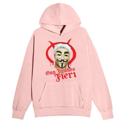 Guy Fawkes Fieri Urban Pullover Hoodie