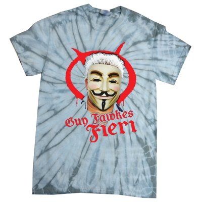 Guy Fawkes Fieri Tie-Dye T-Shirt