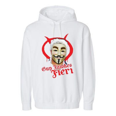 Guy Fawkes Fieri Garment-Dyed Fleece Hoodie