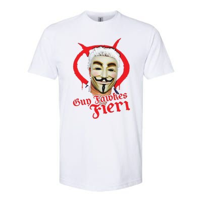 Guy Fawkes Fieri Softstyle CVC T-Shirt