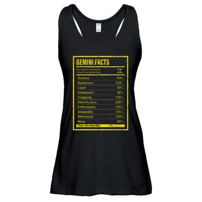 Gemini Facts For Wo Funny Zodiac Gift Ladies Essential Flowy Tank