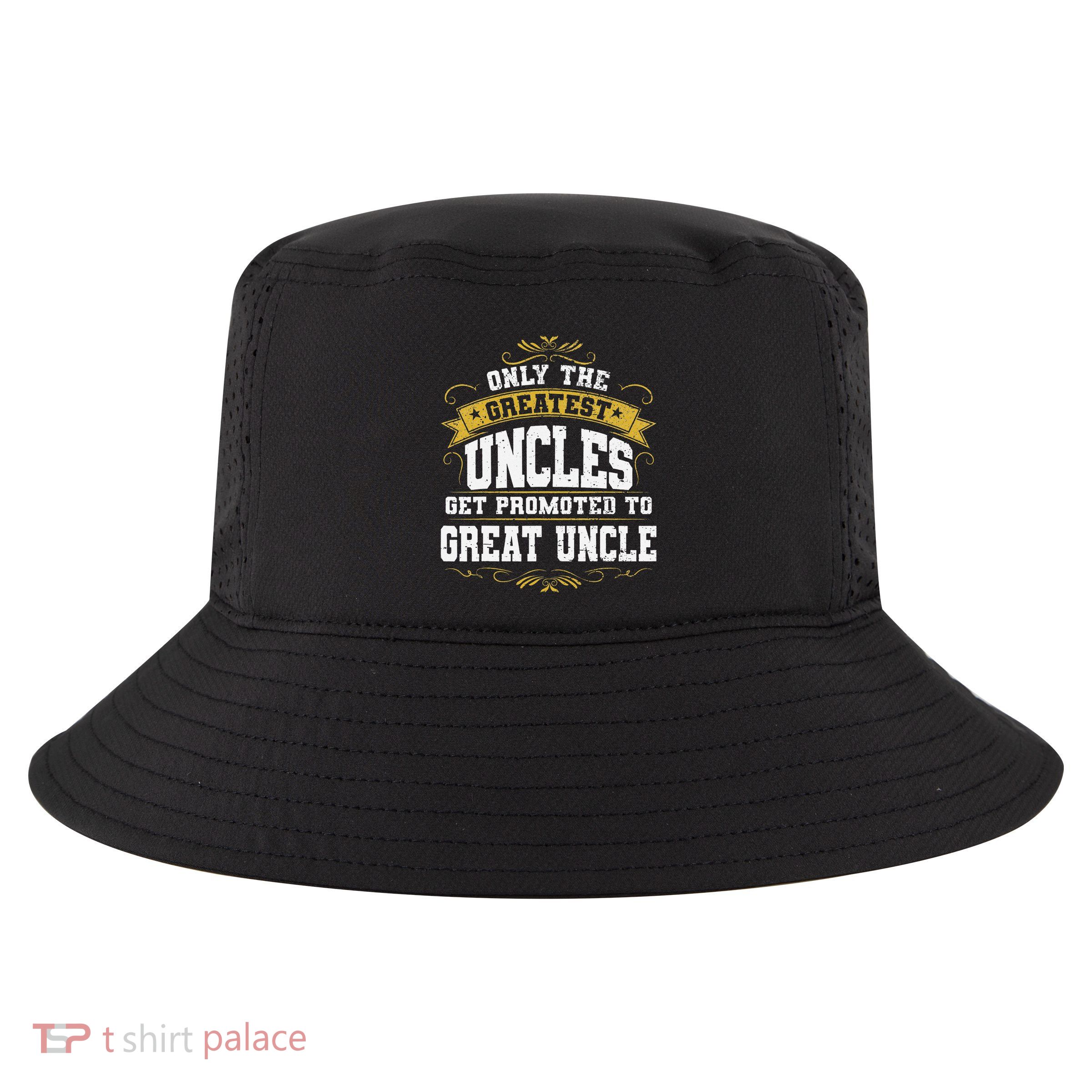 Gift for First Time Great Uncle Uncles Great Uncle Cool Comfort Performance Bucket Hat