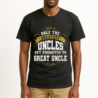 Gift for First Time Great Uncle Uncles Great Uncle Tall T-Shirt