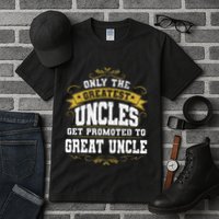Gift for First Time Great Uncle Uncles Great Uncle Tall T-Shirt