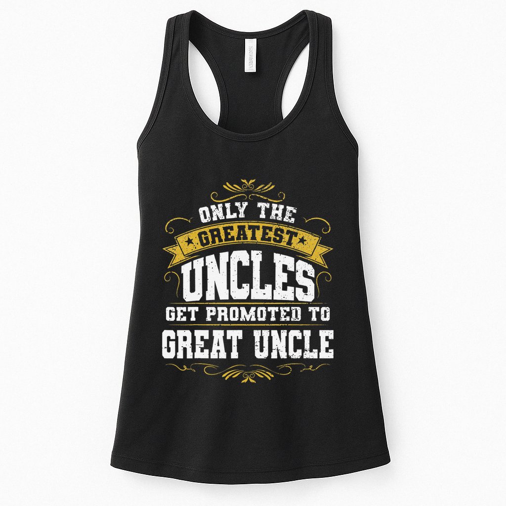 Gift for First Time Great Uncle Uncles Great Uncle Womens Tank Top