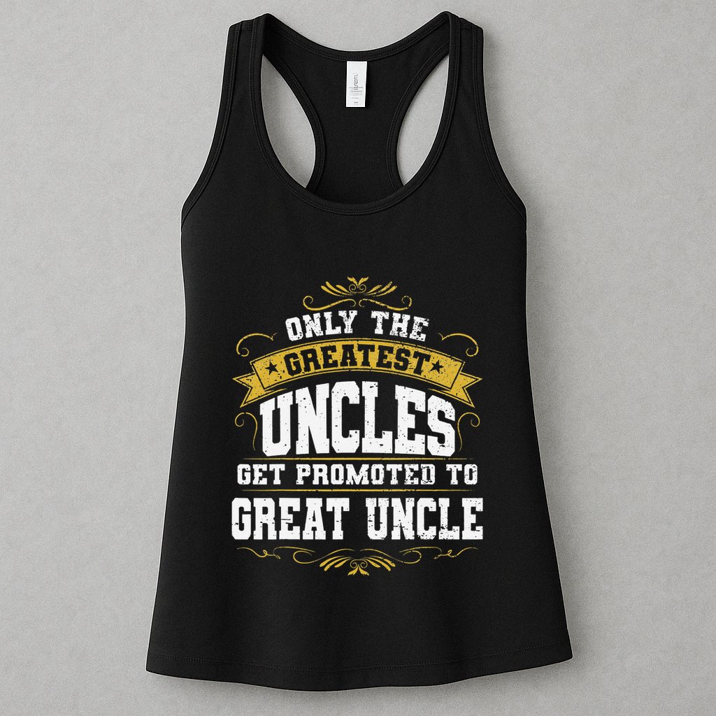 Gift for First Time Great Uncle Uncles Great Uncle Womens Tank Top