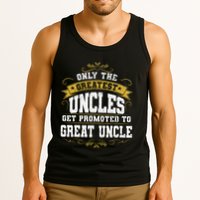 Gift for First Time Great Uncle Uncles Great Uncle Tank Top