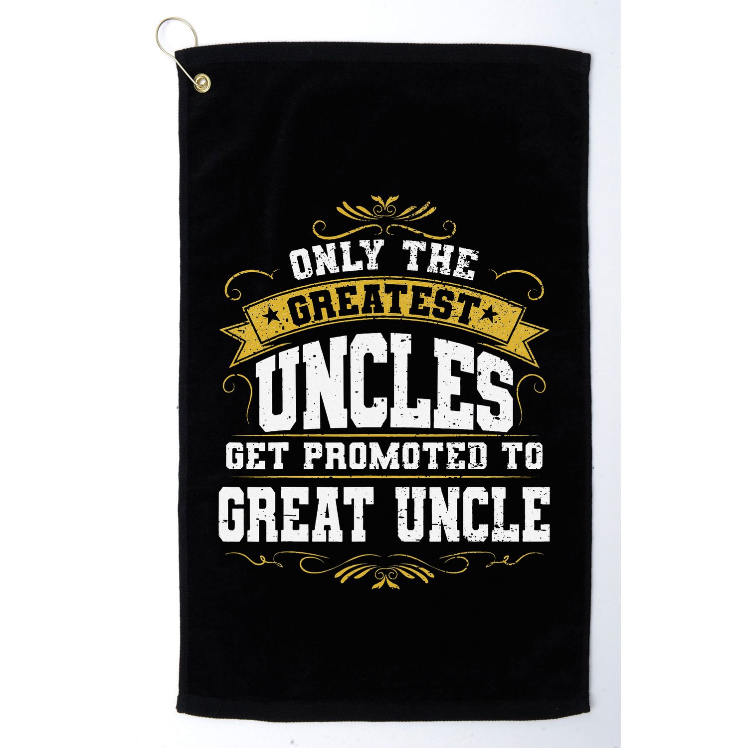 Gift for First Time Great Uncle Uncles Great Uncle Golf Towel