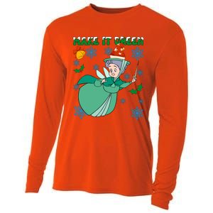 Good Fairy Fauna Make It Green Fauna Christmas Lights Cooling Performance Long Sleeve Crew