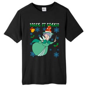 Good Fairy Fauna Make It Green Fauna Christmas Lights Tall Fusion ChromaSoft Performance T-Shirt