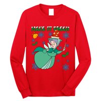 Good Fairy Fauna Make It Green Fauna Christmas Lights Long Sleeve Shirt