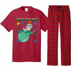 Good Fairy Fauna Make It Green Fauna Christmas Lights Pajama Set