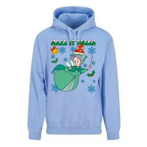 Good Fairy Fauna Make It Green Fauna Christmas Lights Unisex Surf Hoodie