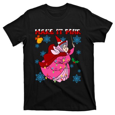 Good Fairy Flora Make It Flora Christmas Lights T-Shirt