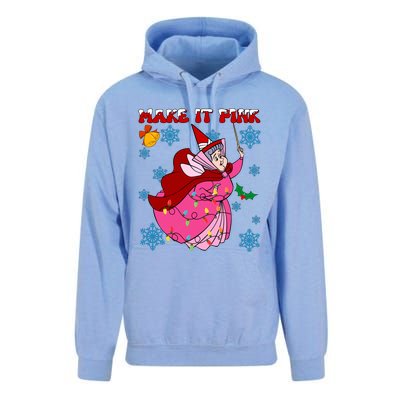 Good Fairy Flora Make It Flora Christmas Lights Unisex Surf Hoodie