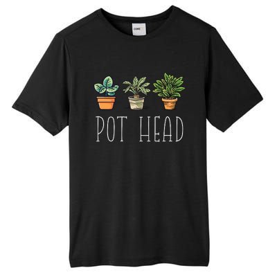 Gardening Farmer Funny Pot Head Plants Gardener Mom Tall Fusion ChromaSoft Performance T-Shirt