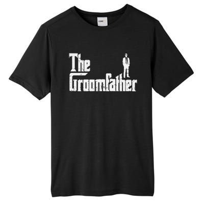 Groom Father Funny Wedding Party Rehearsal Dinner Dad Tall Fusion ChromaSoft Performance T-Shirt