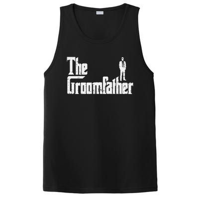 Groom Father Funny Wedding Party Rehearsal Dinner Dad PosiCharge Competitor Tank