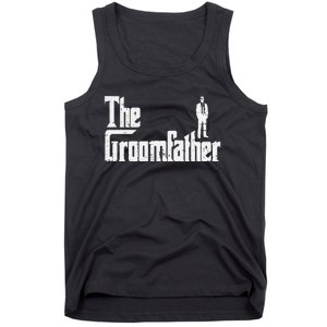 Groom Father Funny Wedding Party Rehearsal Dinner Dad Tank Top