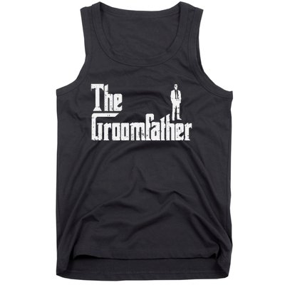 Groom Father Funny Wedding Party Rehearsal Dinner Dad Tank Top