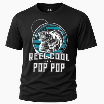 Gift For Fathers Day Reel Cool Pop Pop Fishing Performance Shirt