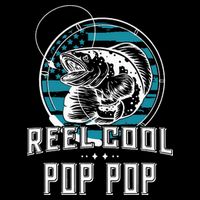 Gift For Fathers Day Reel Cool Pop Pop Fishing Cooling Performance Crew T-Shirt