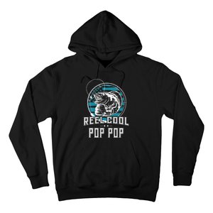 Gift For Fathers Day Reel Cool Pop Pop Fishing Hoodie