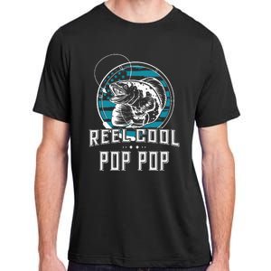 Gift For Fathers Day Reel Cool Pop Pop Fishing Adult ChromaSoft Performance T-Shirt