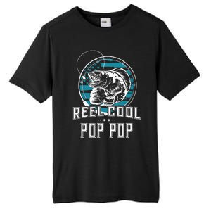 Gift For Fathers Day Reel Cool Pop Pop Fishing Tall Fusion ChromaSoft Performance T-Shirt