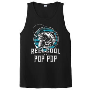 Gift For Fathers Day Reel Cool Pop Pop Fishing PosiCharge Competitor Tank