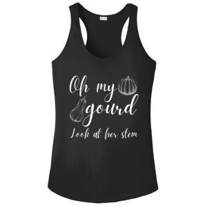 Gourd Funny Fall Pun Oh My Gourd Great Gift Ladies PosiCharge Competitor Racerback Tank