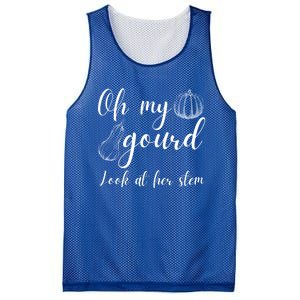 Gourd Funny Fall Pun Oh My Gourd Great Gift Mesh Reversible Basketball Jersey Tank