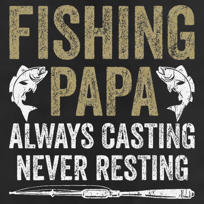 Grandpa Fishing Fishing Papa Always Casting Never Resting .Png Adult Drive Performance Visor