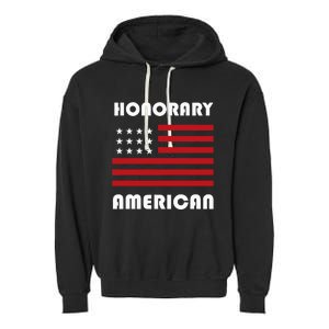 Gift For Foreign Exchange Students Funny Honorary American Garment-Dyed Fleece Hoodie