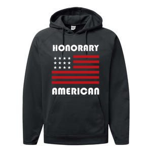 Gift For Foreign Exchange Students Funny Honorary American Performance Fleece Hoodie