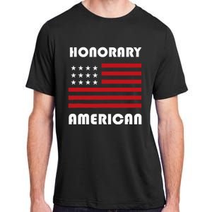 Gift For Foreign Exchange Students Funny Honorary American Adult ChromaSoft Performance T-Shirt