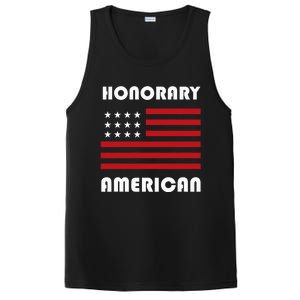 Gift For Foreign Exchange Students Funny Honorary American PosiCharge Competitor Tank