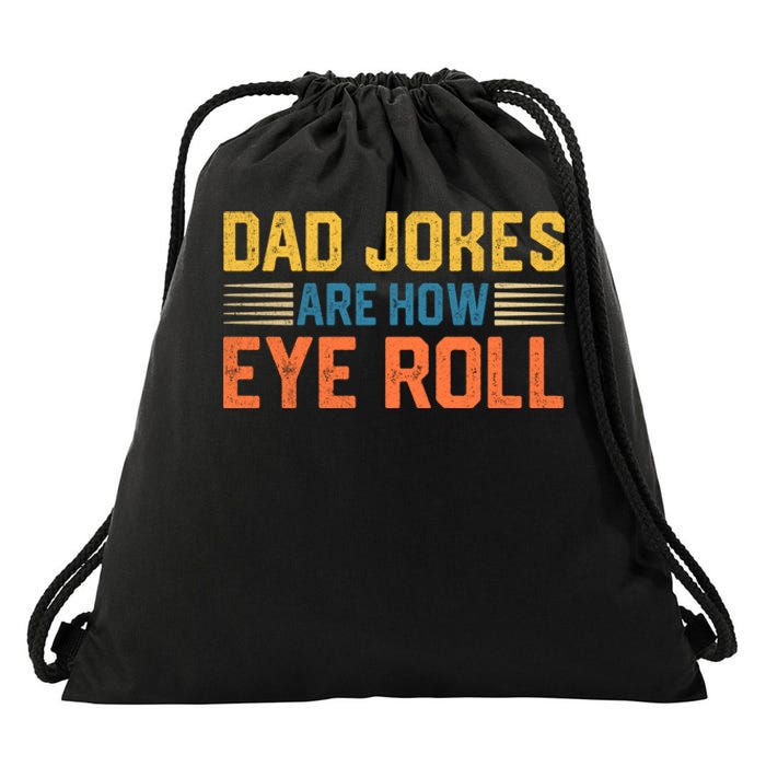 Gift For Father Day Funny Dad Drawstring Bag