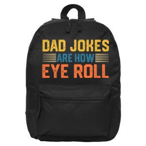 Gift For Father Day Funny Dad 16 in Basic Backpack