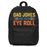 Gift For Father Day Funny Dad 16 in Basic Backpack