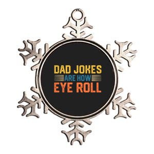 Gift For Father Day Funny Dad Metallic Star Ornament