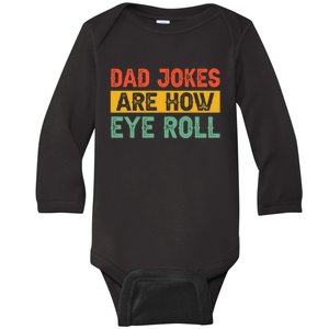 Gift For Father Day Funny Dad Baby Long Sleeve Bodysuit