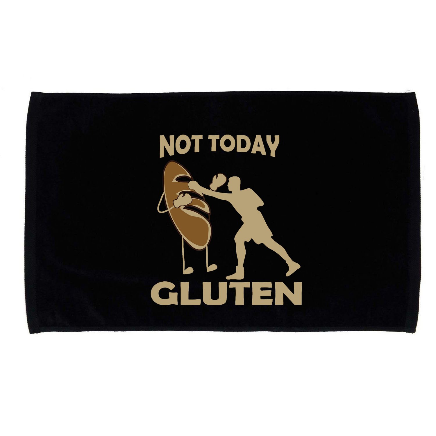 Gluten Free Funny Not Today Gluten Microfiber Hand Towel