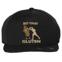 Gluten Free Funny Not Today Gluten Wool Snapback Cap