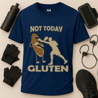 Gluten Free Funny Not Today Gluten Cooling Performance Crew T-Shirt