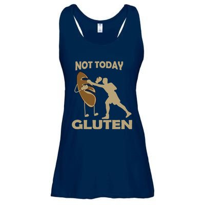 Gluten Free Funny Not Today Gluten Ladies Essential Flowy Tank