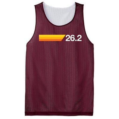 Gift For First Marathon 262 Marathoner Retro Runner Mesh Reversible Basketball Jersey Tank