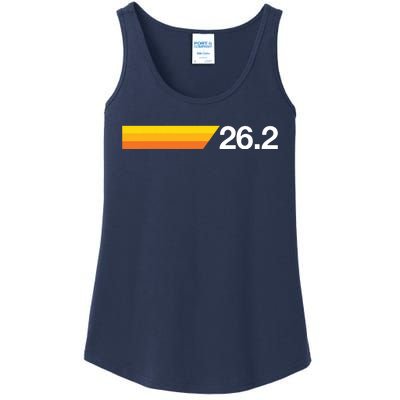 Gift For First Marathon 262 Marathoner Retro Runner Ladies Essential Tank