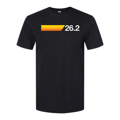 Gift For First Marathon 262 Marathoner Retro Runner Softstyle® CVC T-Shirt